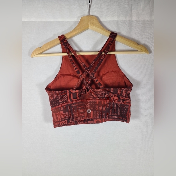 Lululemon Energy High-Neck Longline Bra *Medium Support, B–D Cups- Size 6 - Picture 2 of 4